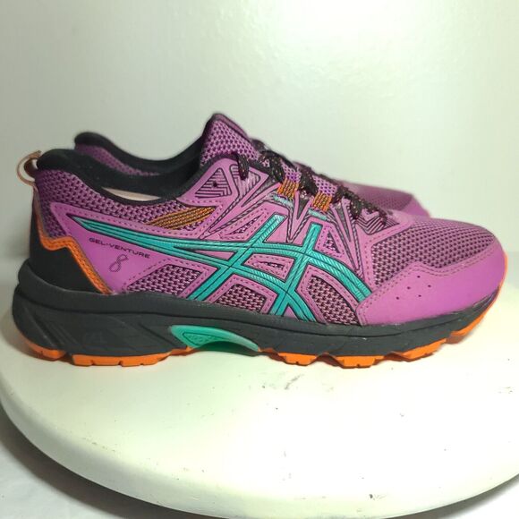 ASICS Gel-Venture 8 TRAIL RUNNING Shoes in GRAPE Women’s SZ 8.5 GREAT CONDITION - Picture 2 of 16